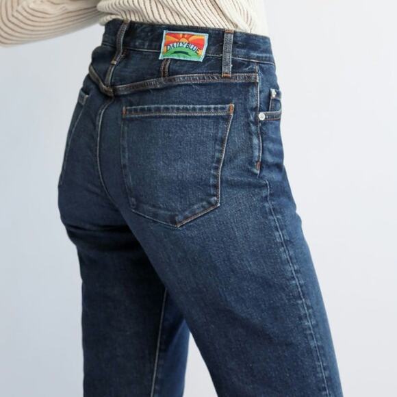 NWT Daily Blue Adriano Goldschmied Manya High Waisted Straight Leg Jeans Sz. 26 - Picture 5 of 15